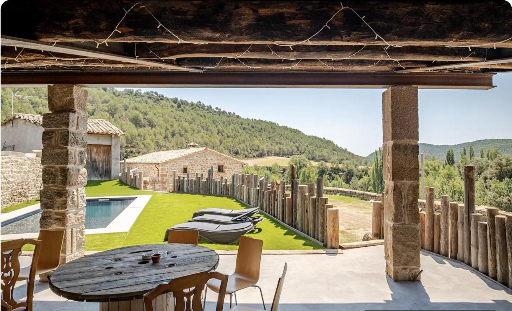 La Torreta D'Olius Villa Ngoại thất bức ảnh